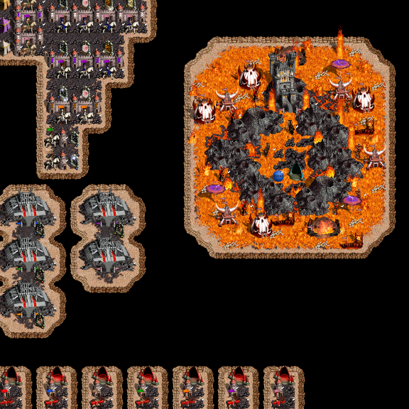 From the Depths of Hell underground map large.png